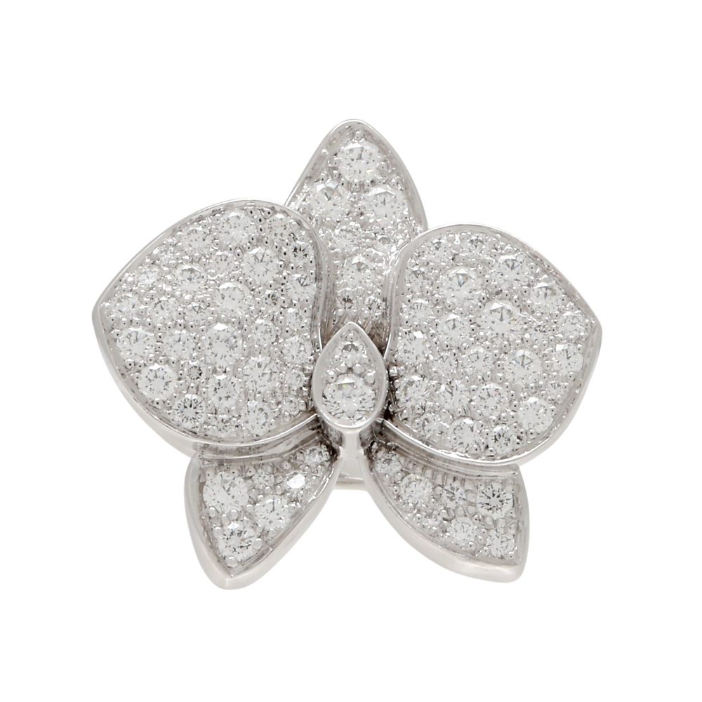 Cartier Karesudo Kideparu Ring 18K White Gold Diamond B4074400