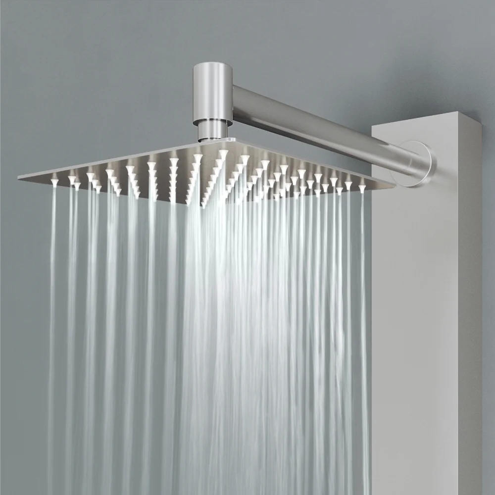 Vigo Vg08019 Bowery Thermostatic Shower Panel - Stainless Steel