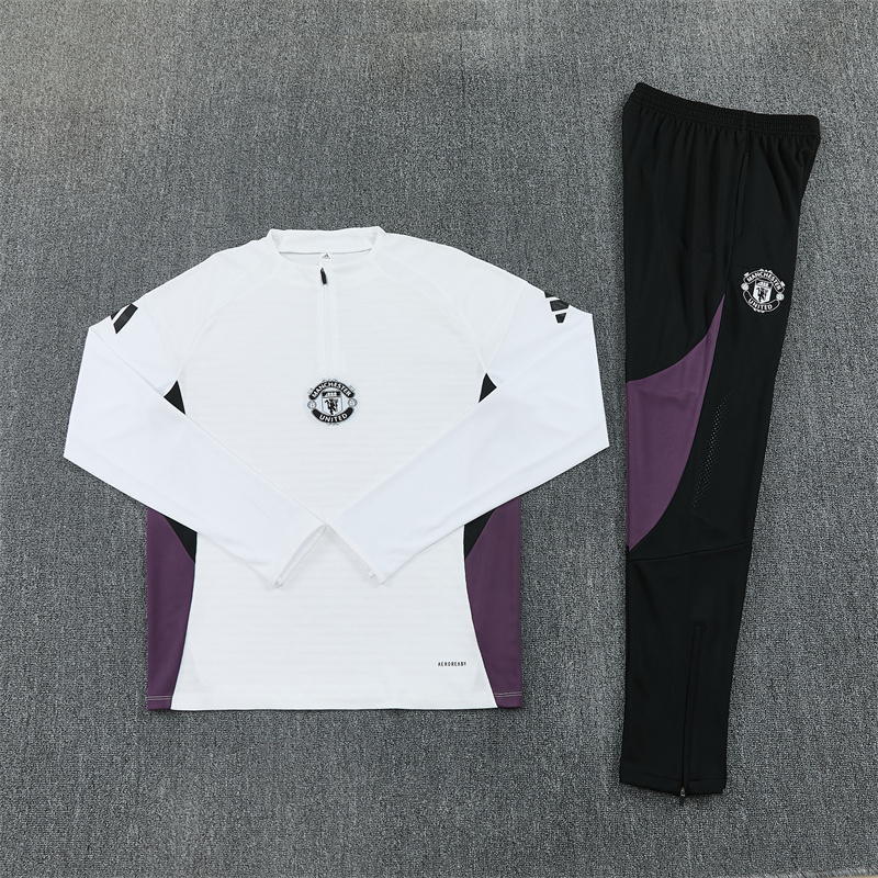 Man United Half Zipper Taining Suit