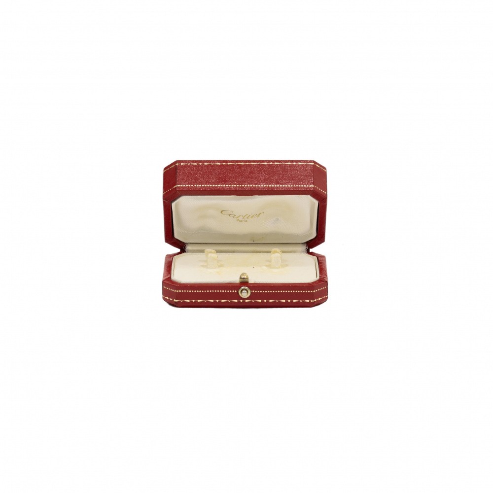 Cartier Trinity Earrings Tri-Gold