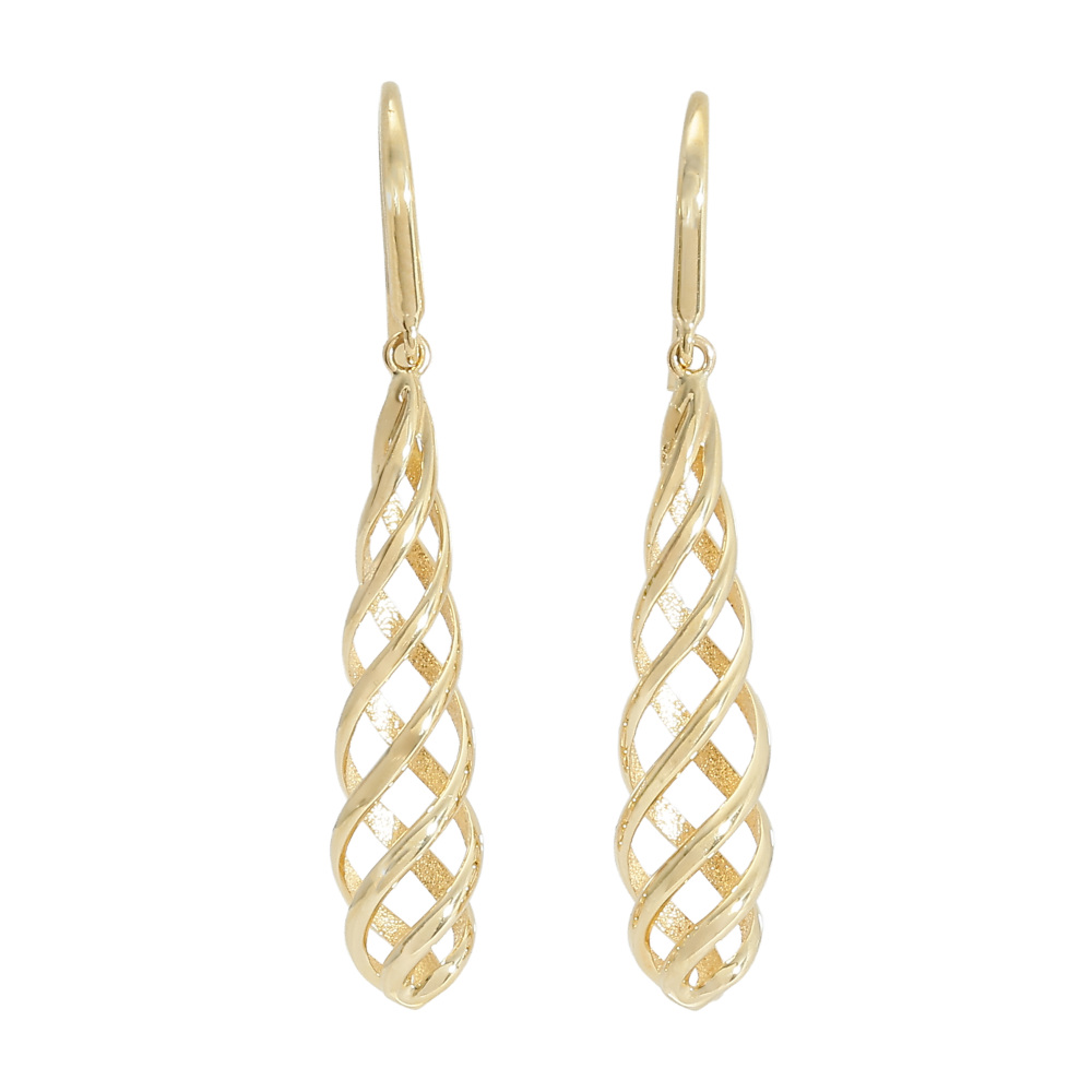 Tiffany & Co. Paloma Picasso Venice Luce Earrings 18K Yellow Gold