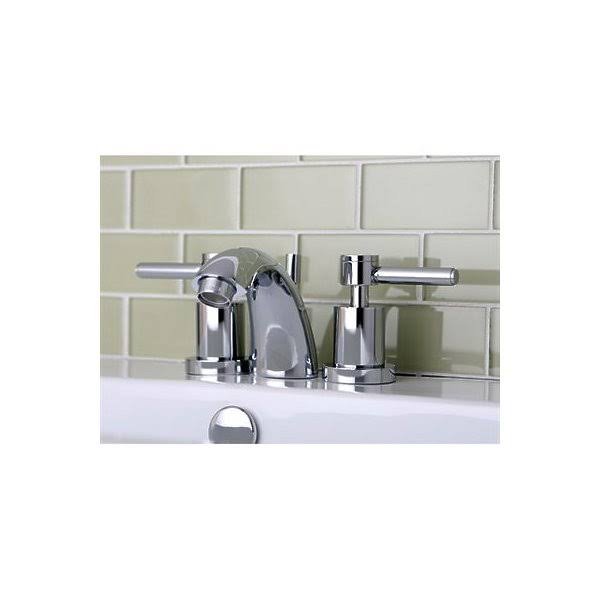 Kingston Brass KS2951ML Mini-Widespread Bathroom Faucet, Polished Chrome