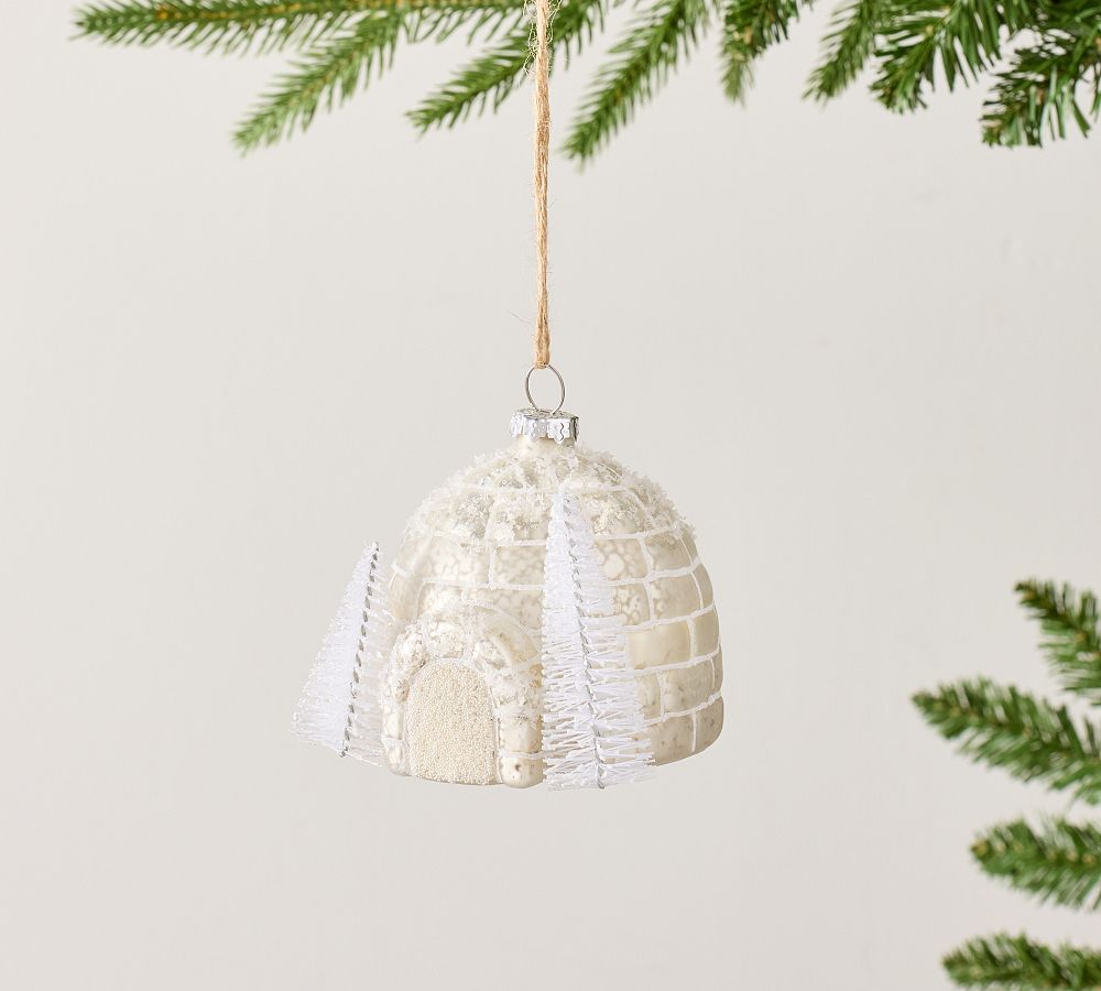 Lit Mercury Igloo Ornament  sgtnighsdesigns