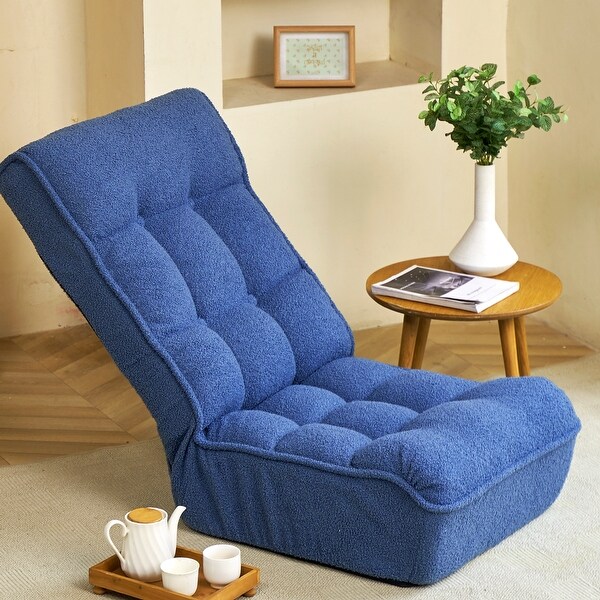 Single sofa reclining chair lazy sofa balcony reclining chair adjustable chair