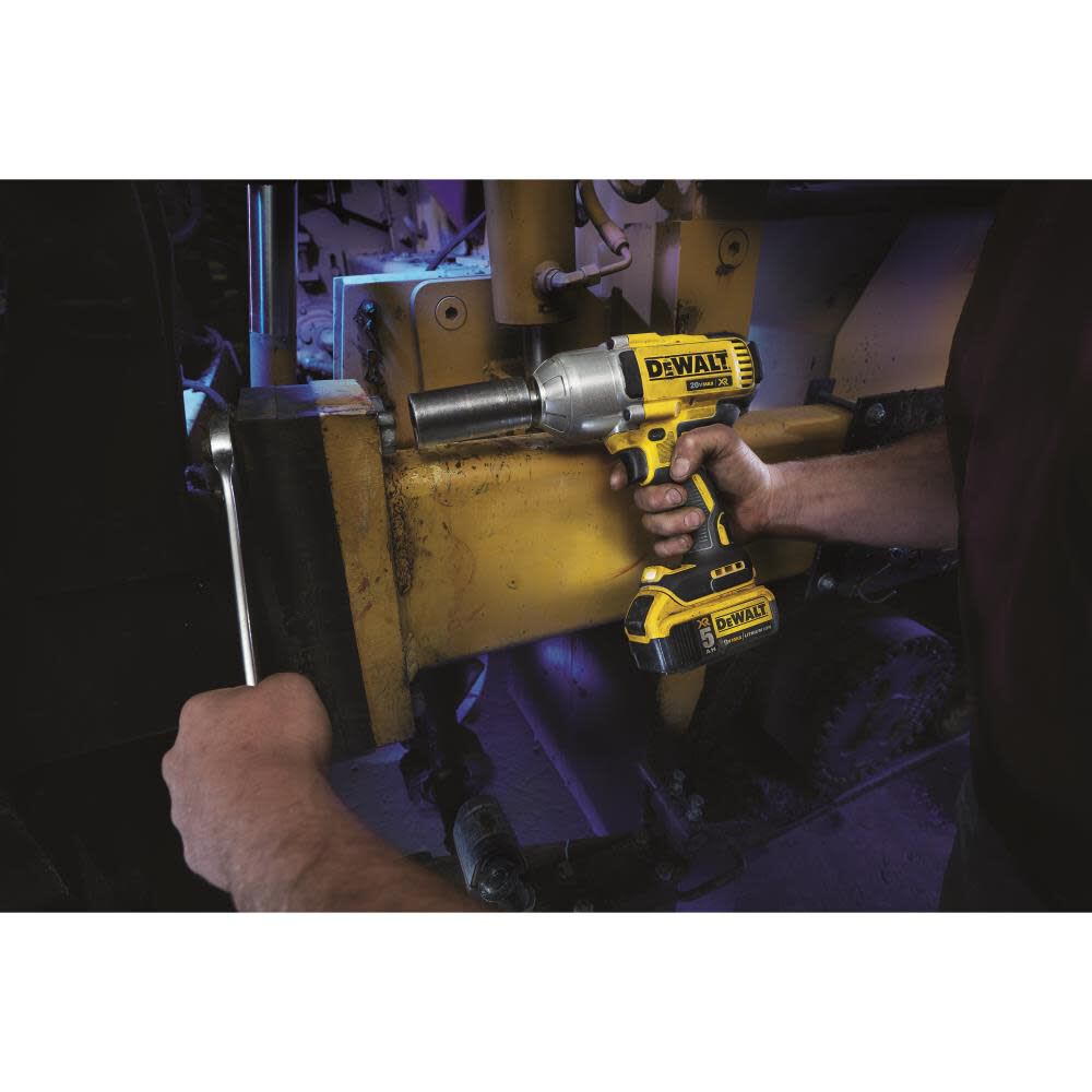 DEWALT 20V MAX XR 1/2″ Impact Wrench with Detent Pin Anvil Bare Tool DCF899B