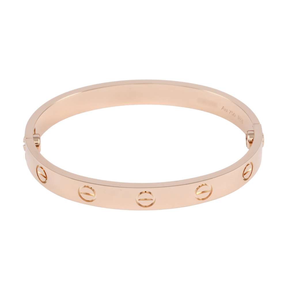 Cartier Love Bracelet 18K Rose Gold B6035600