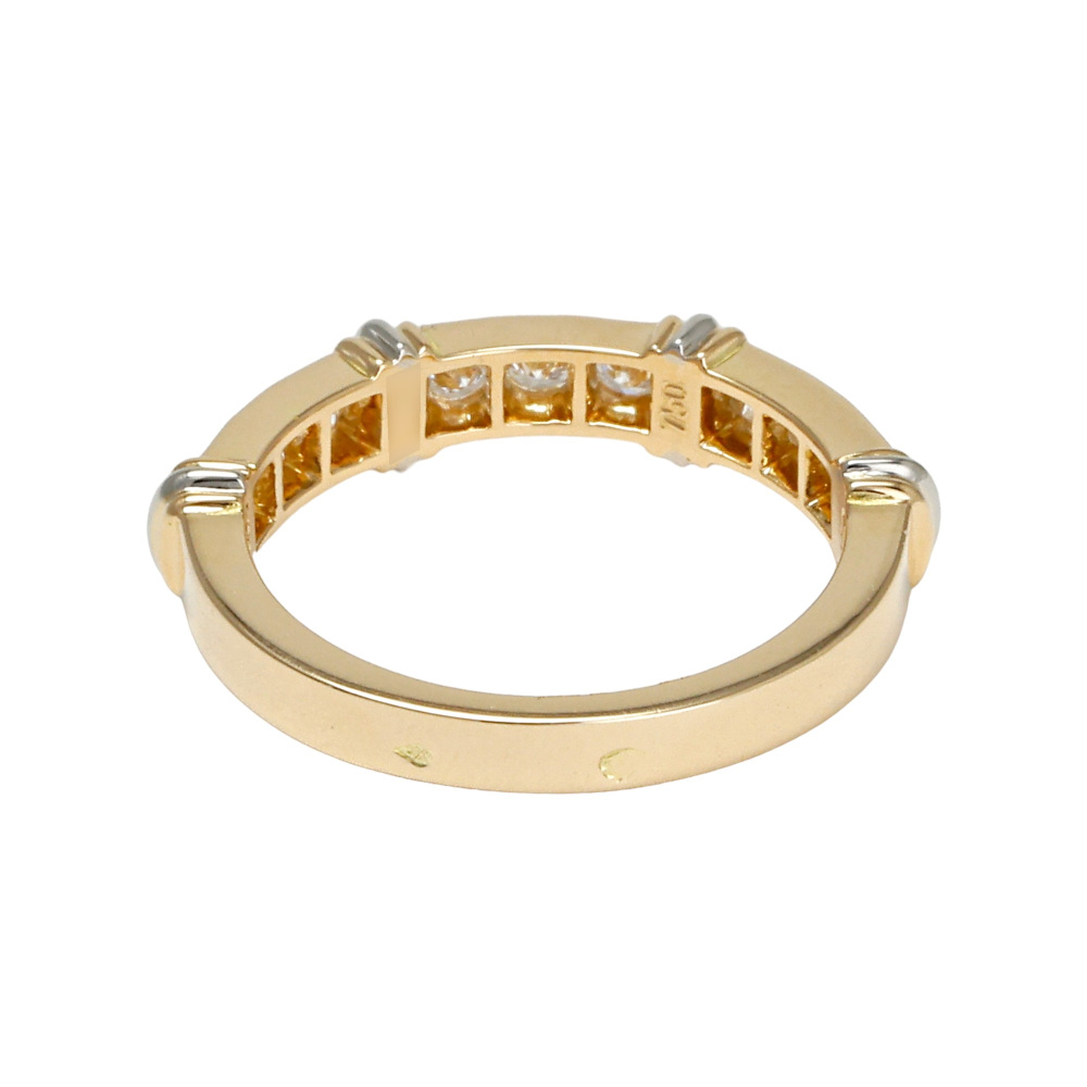 Cartier Contessa Ring 18K Yellow Gold Diamond
