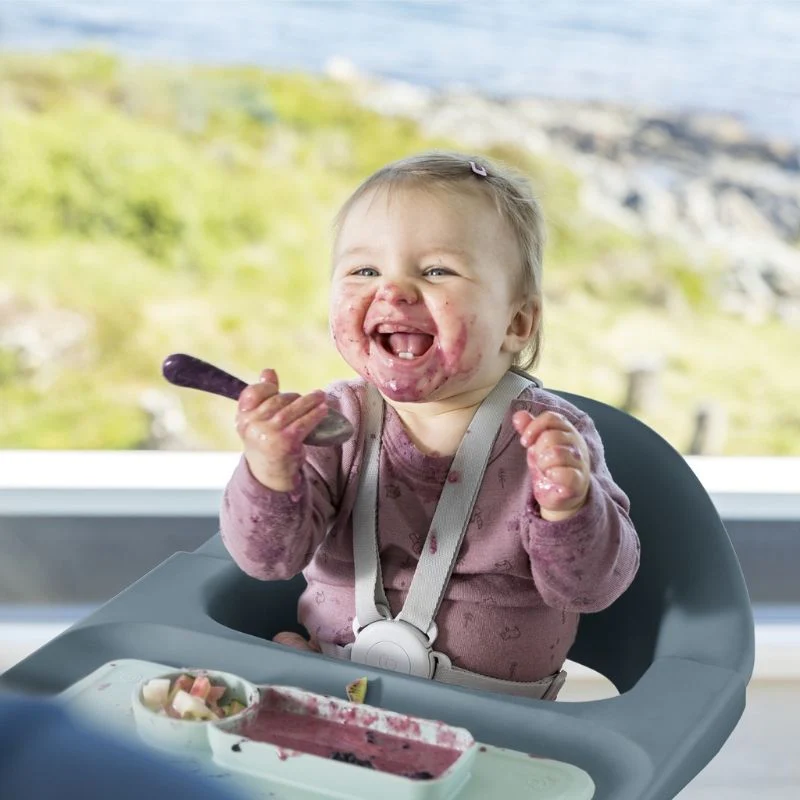 2026 Stokke® Clikk™ High Chair – All-in-One with Tray & Harness, Ergonomic Design, Tool-Free Assembly, Easy to Clean