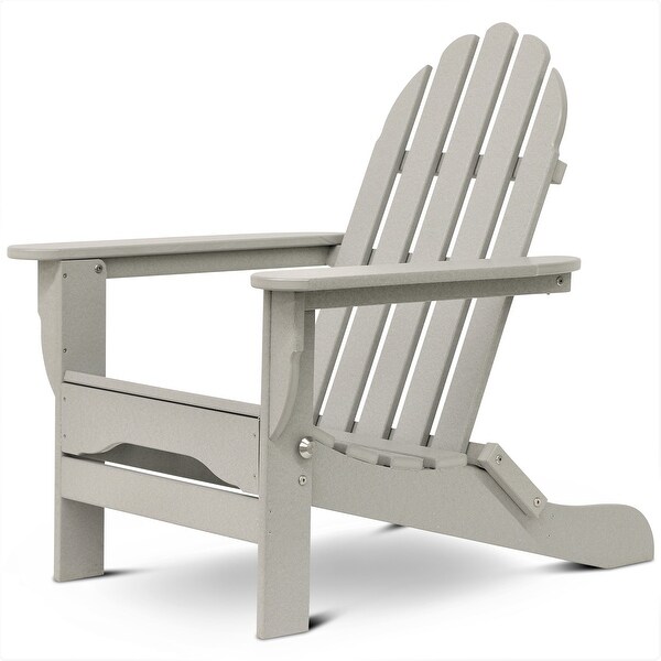 Nelson Recycled Plastic Folding Adirondack Chair by Havenside Home