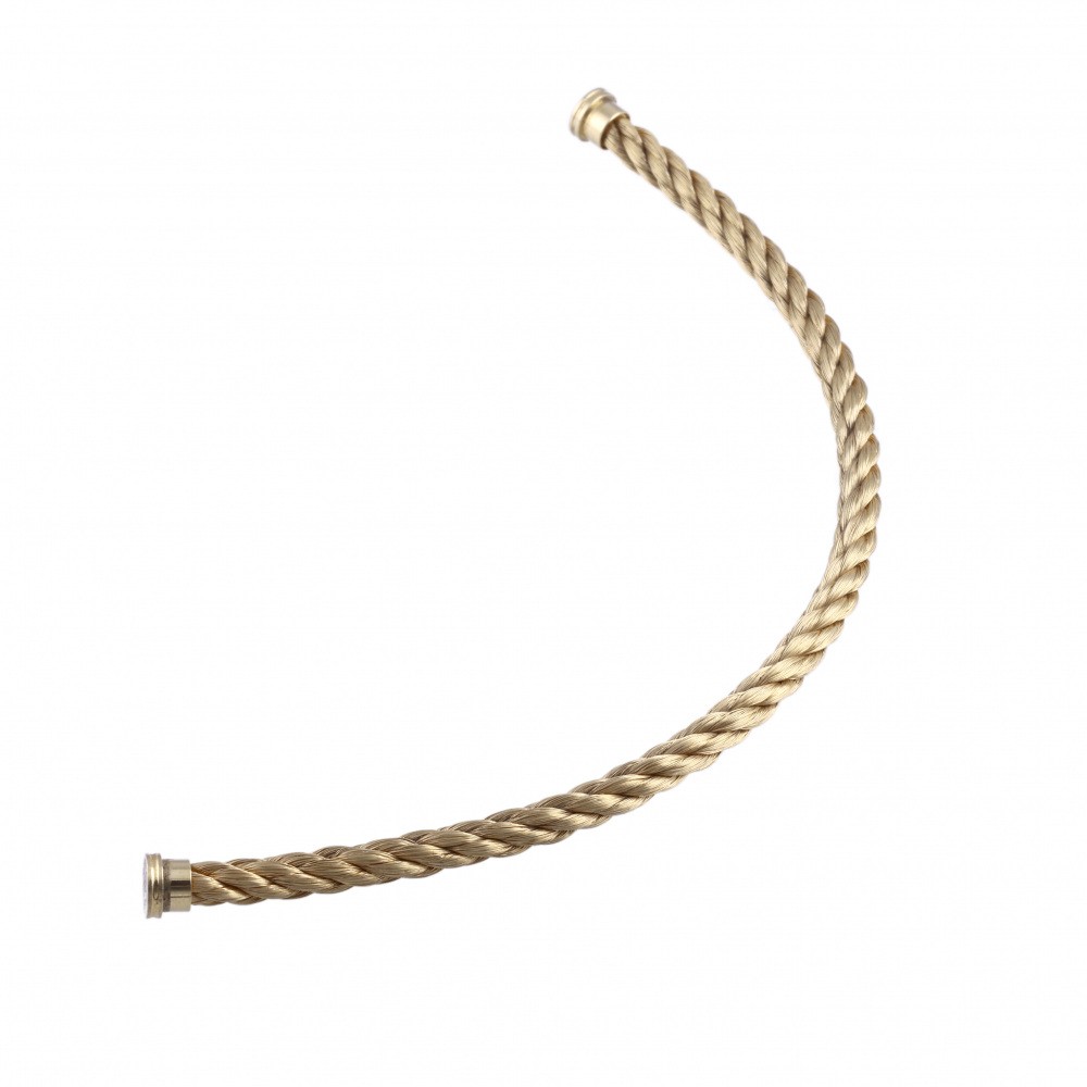 FRED Yellow Gold Cable 17 K18YG Accessory