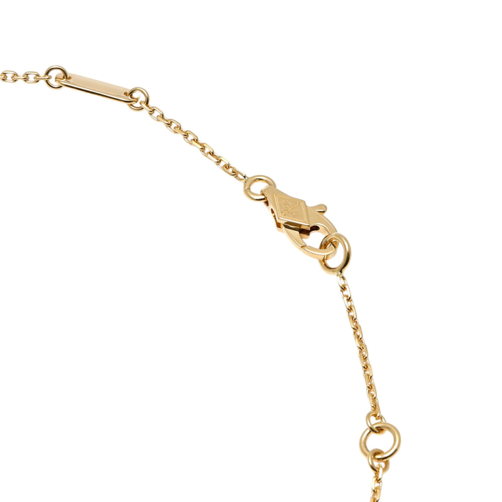 Van Cleef & Arpels Frivole Necklace 18K Yellow Gold Emerald VCARP7SB00