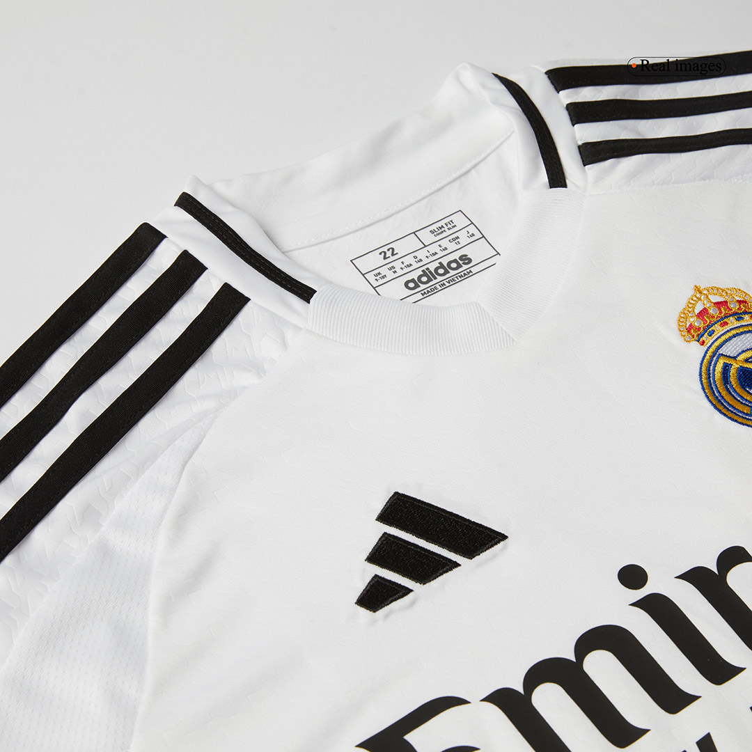 BELLINGHAM #5 Real Madrid Home Kids Soccer Jerseys Kit
