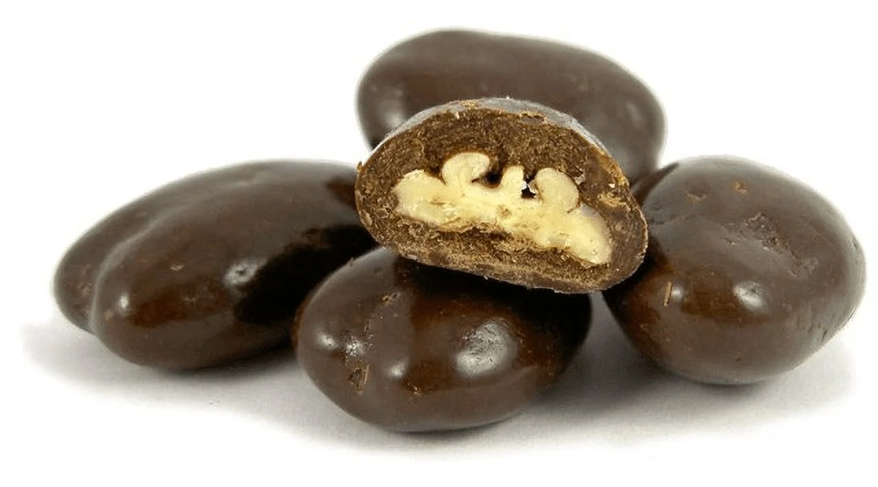 Dark Chocolate Covered Pecans Bulk Food Service 25 lbs/11.33 kgs