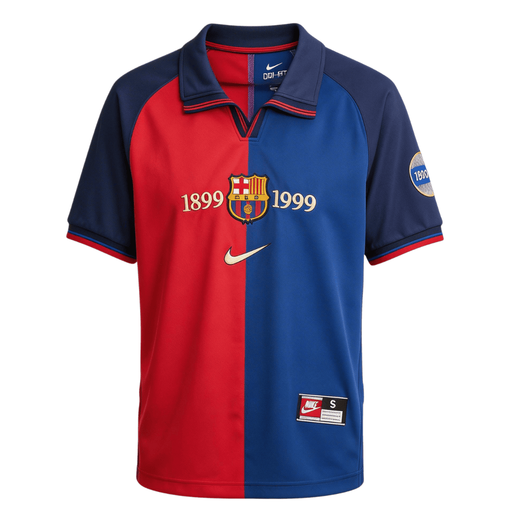 Retro Soccer Jersey GUARDIOLA #4 Barcelona Home 1999/00