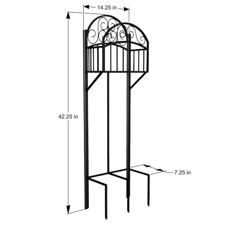 Liberty Garden 125′ Hose Stand With Shelf