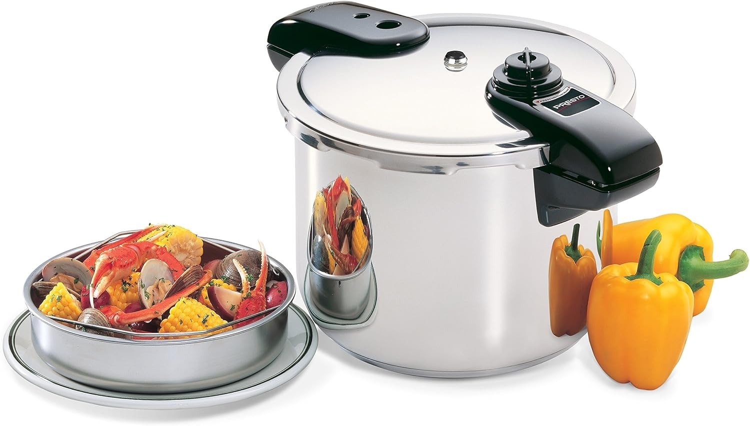 8-Quart Stainless Steel Pressure Cooker