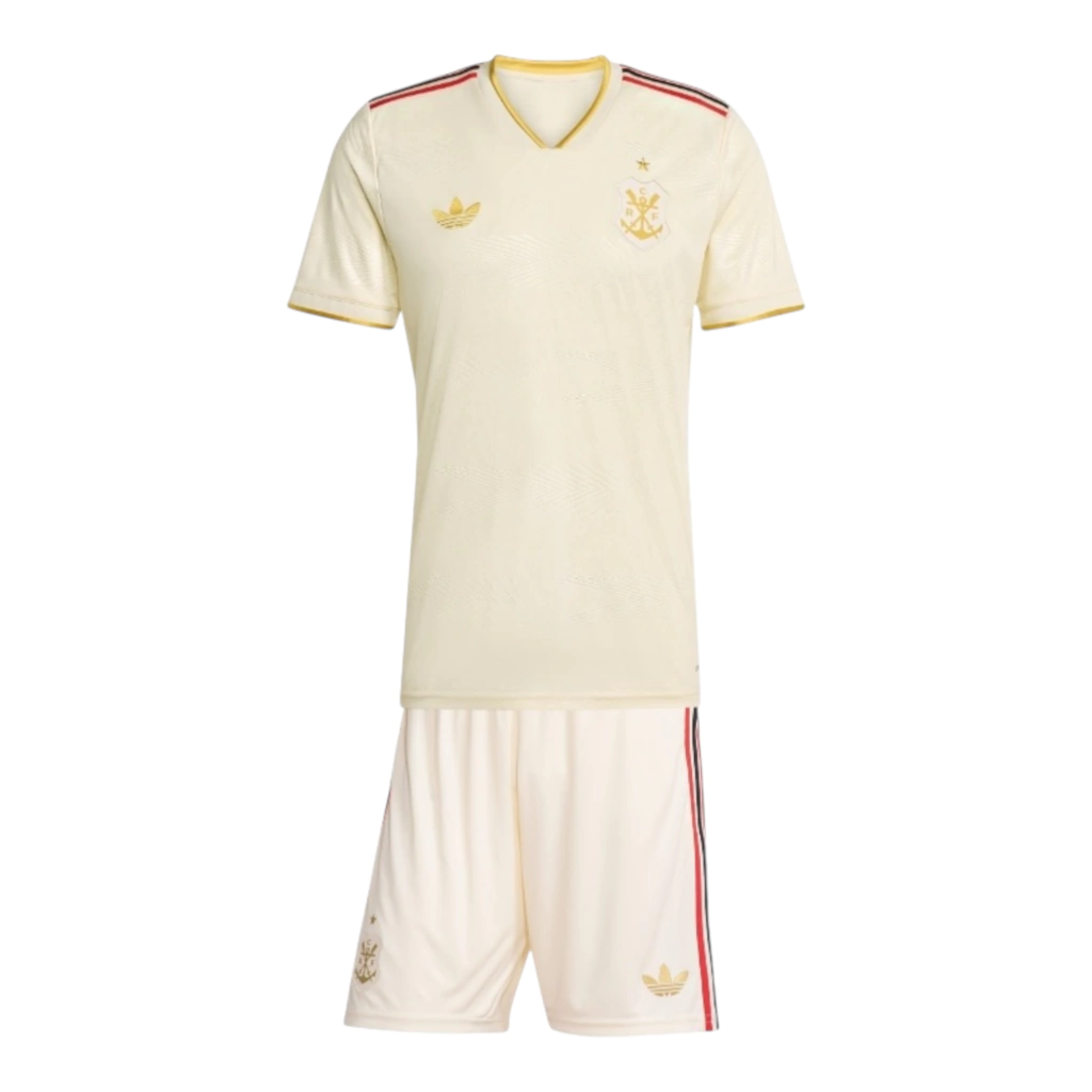 Flamengo 25-26 Children's Set Yellow