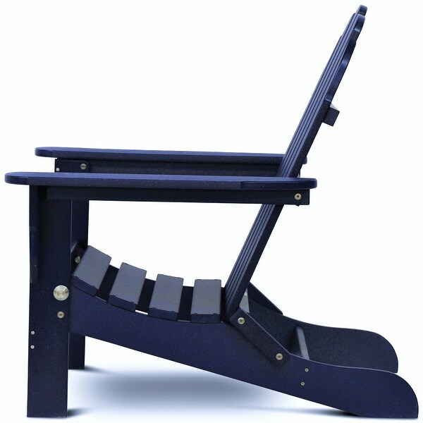 Nelson Recycled Plastic Folding Adirondack Chair by Havenside Home
