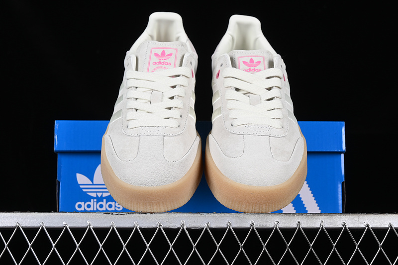 Adidas Samba Vegan Grey/Brown ID1104