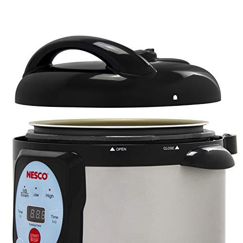 2026 NESCO NPC-9 Smart Pressure Canner and Cooker, 9.5 quart, Stainless Steel