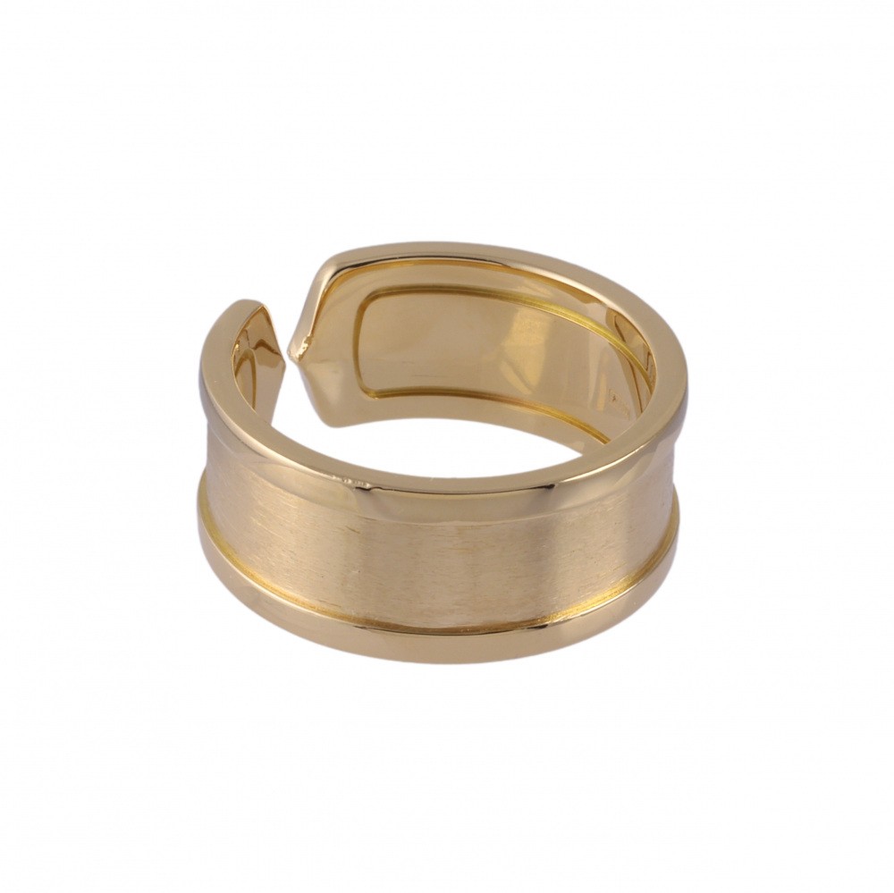 Cartier 2C Lm Ring 18K Yellow Gold