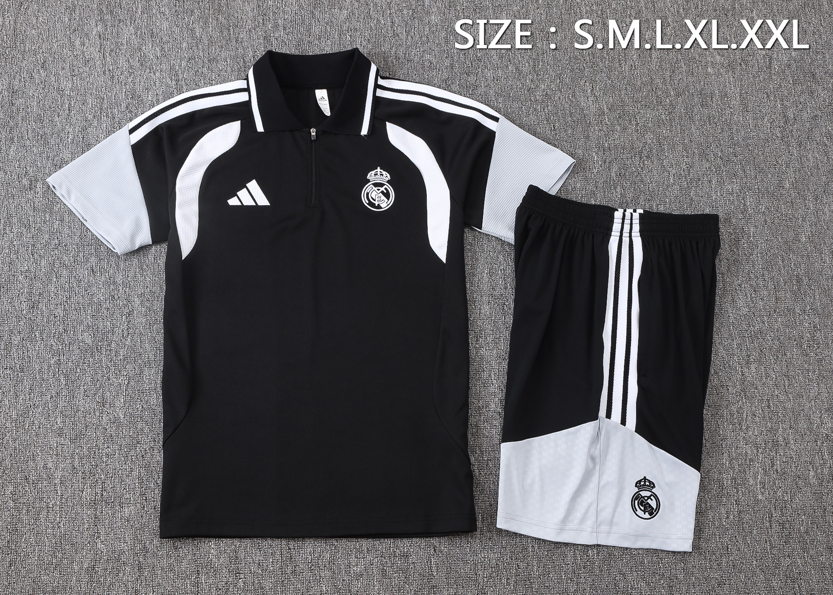 Short Sleeves Real Madrid 26/27 Training Suit C2615 POLO 3