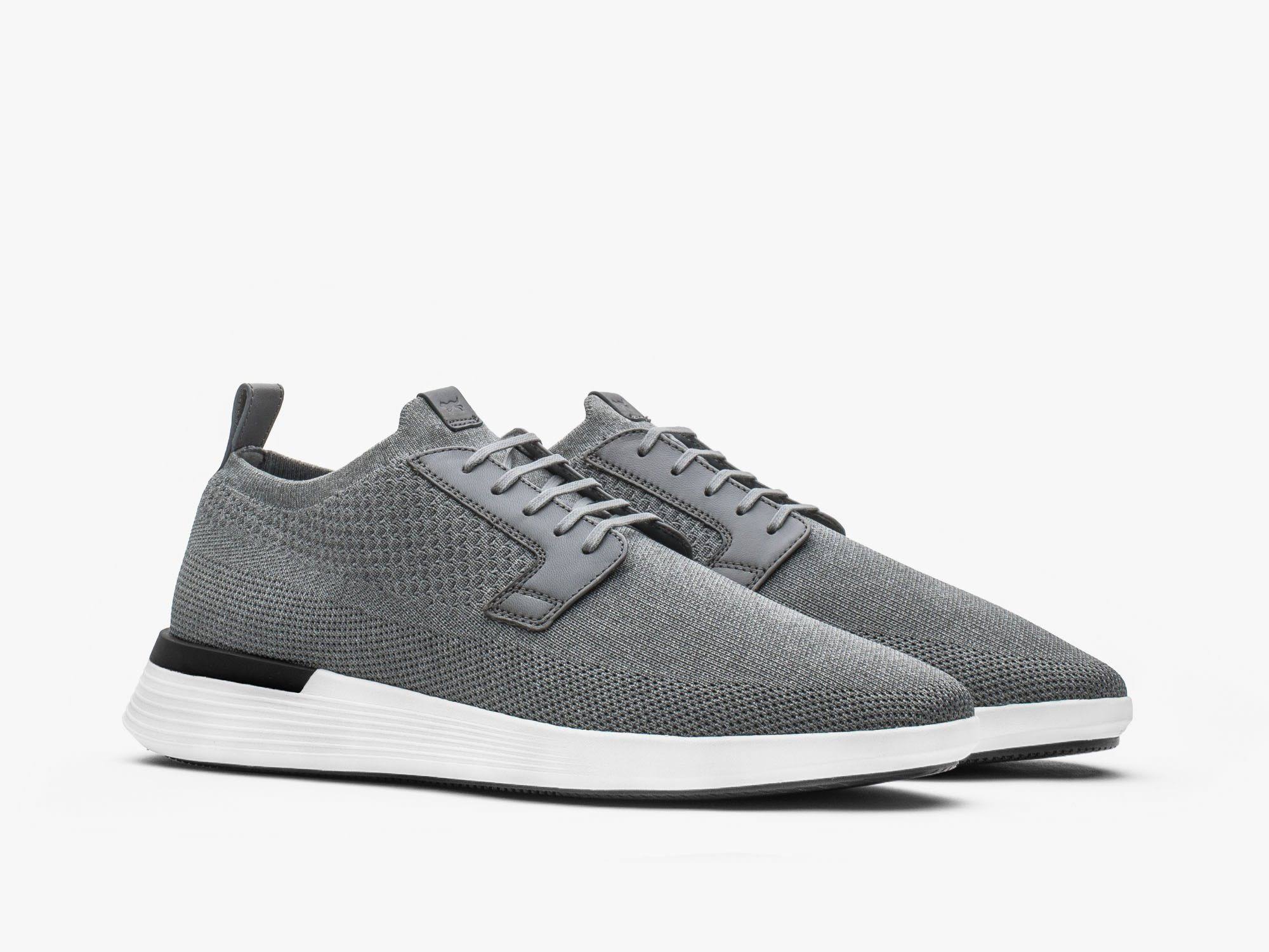SwiftKnit Derby | Like Walking on Clouds | Wolf u0026 Shepherd Heather Gray / White / M 12 / W 14