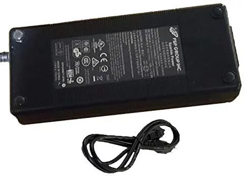 UPBRIGHT Genuine Original OEM 4-Pin DIN (right 2-Pin is positive. NOT top 2-Pin positive) 12V AC/DC Adapter For Delta Electronics DPS-150NB A DPS-150NBA RD9000PH01AK 12VDC Power Supply Cord Charger