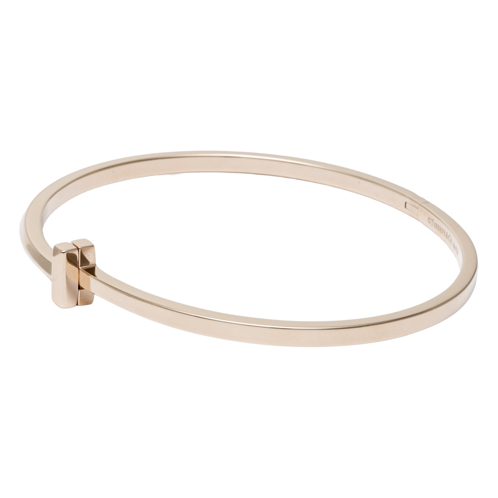 Tiffany & Co. Tiffany T T-one Double Bracelet 18K Rose Gold