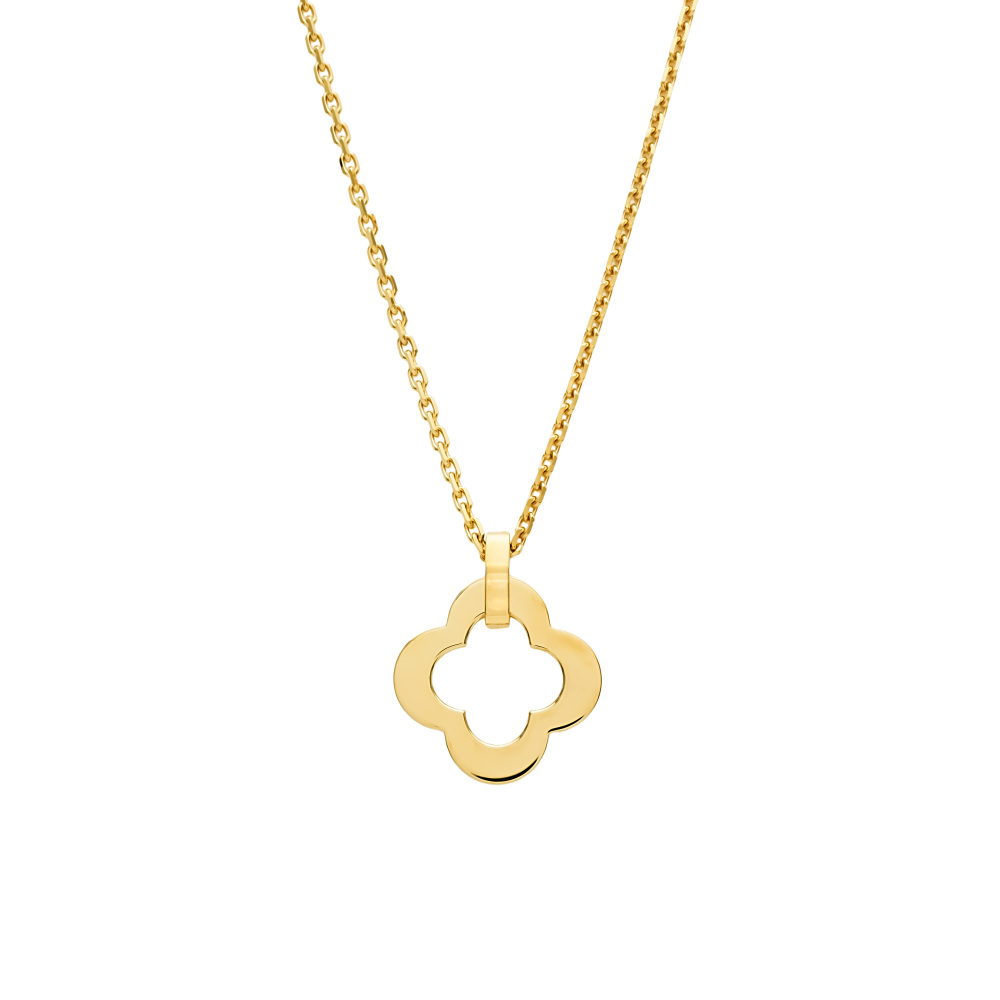 Van Cleef & Arpels Byzantine Alhambra Necklace 18K Yellow Gold VCARD38900