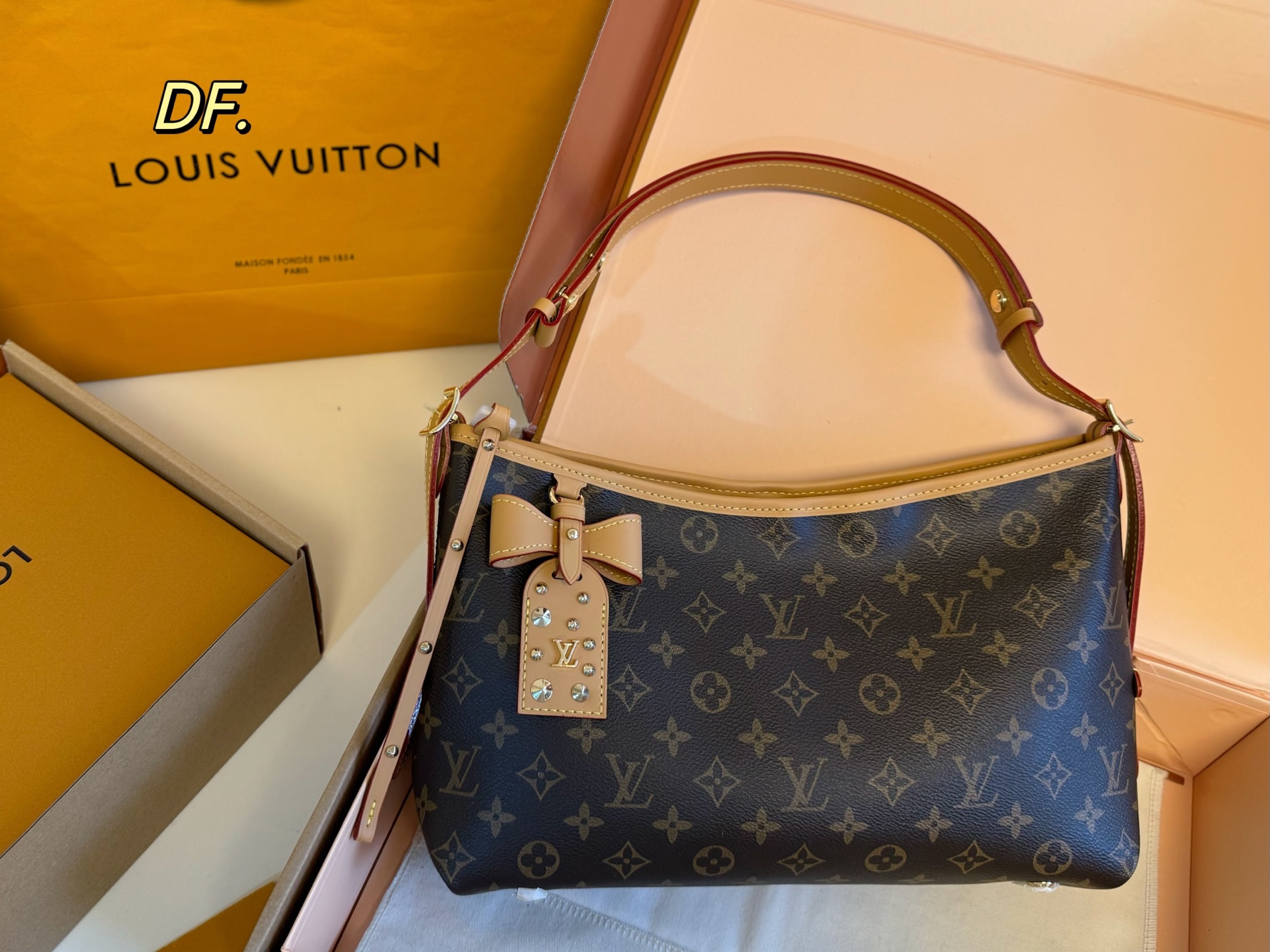 LV vintage floral tote bag - cnluxepick
