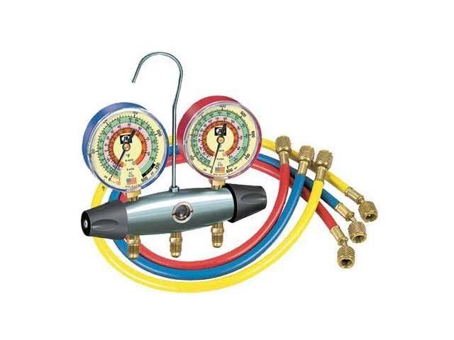 JB Industries 24233 Manifold Gauge, 2-Valve