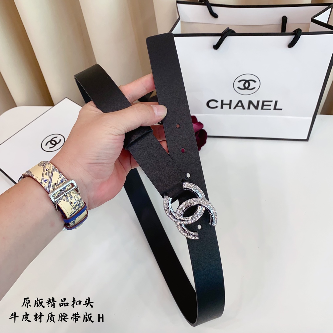 Chanel women's belt is simple and elegant - cnluxepick