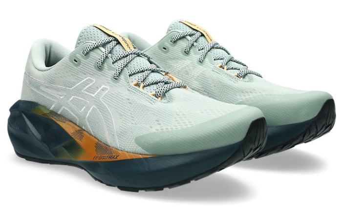 ASICS NOVABLAST 5 Trail Running Shoes Nature Bathing/Lichen Rock 1011C138-300
