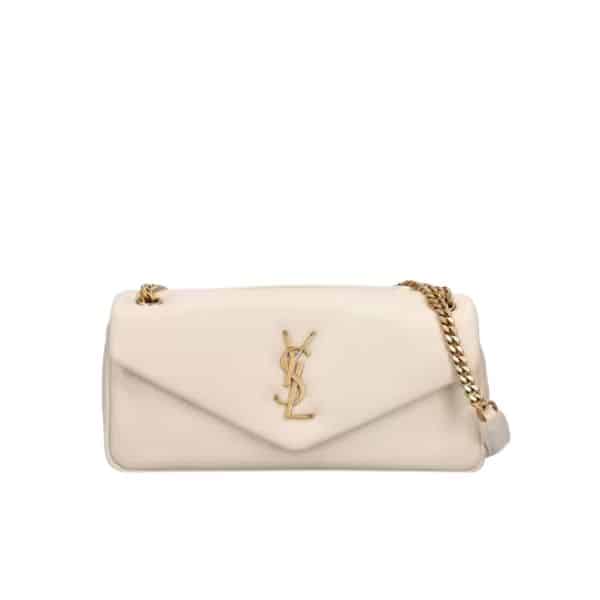 Saint Laurent Calypso In Plunged White 27Cm