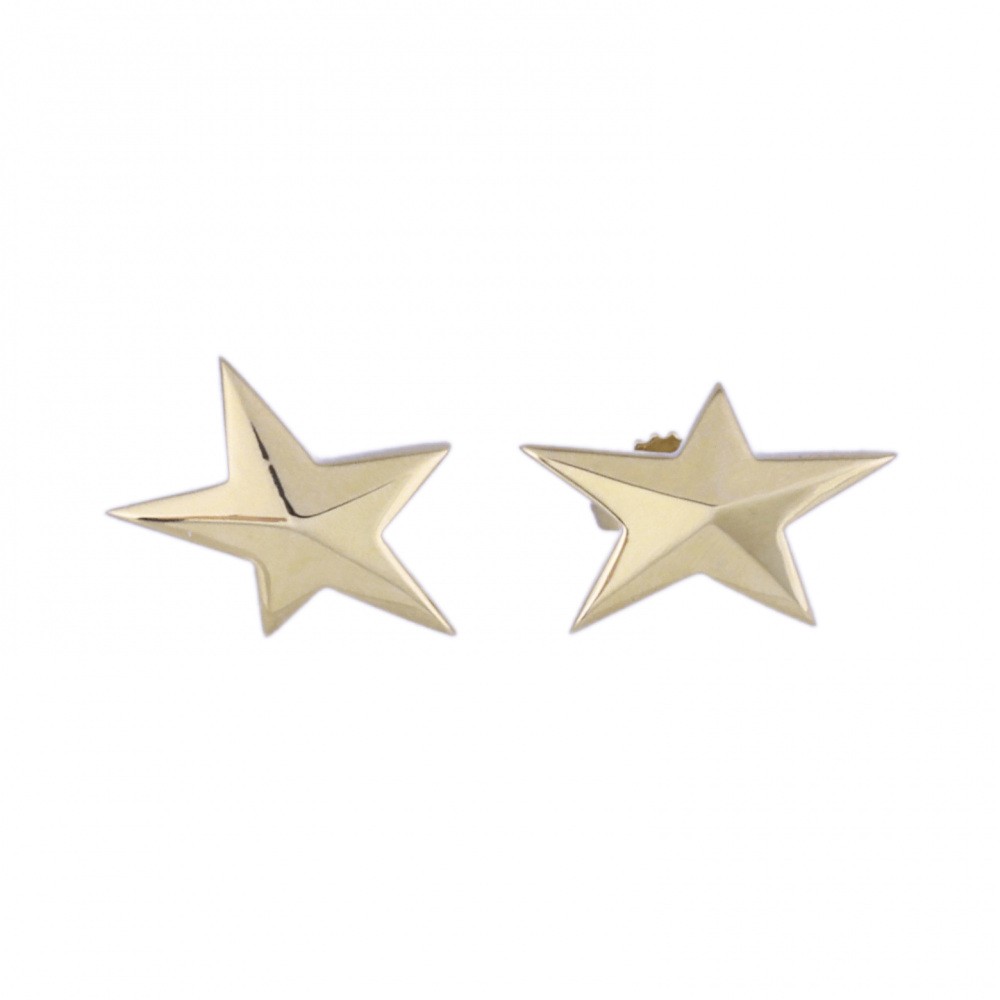 Tiffany & Co. Tiffany Star Motif K18YG Yellow Gold Earrings