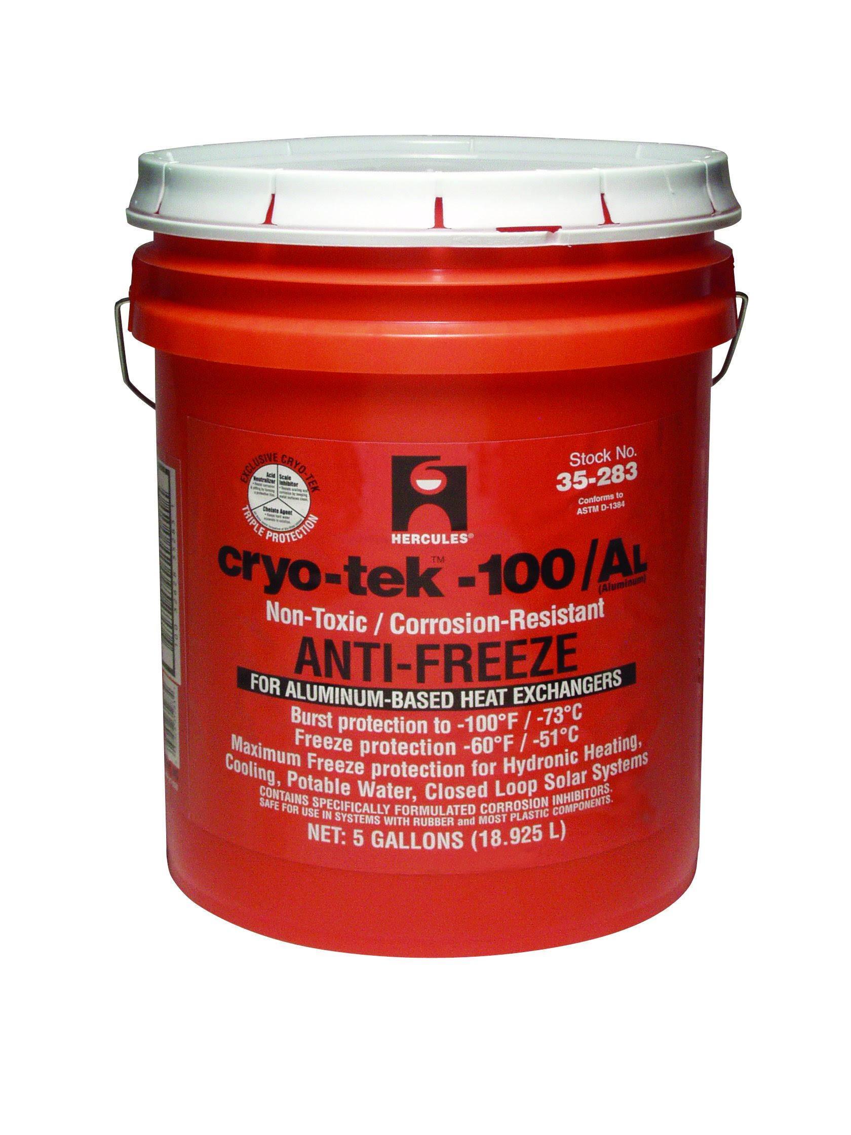 Hercules 35283 Cryo-Tek-100 /Al Anti-Freeze 5 Gallon