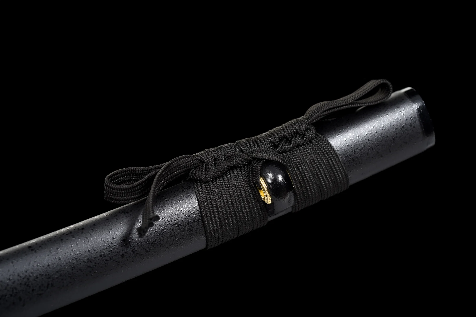 Tensa Zangetsu Katana – Black Blade, High-Carbon Steel
