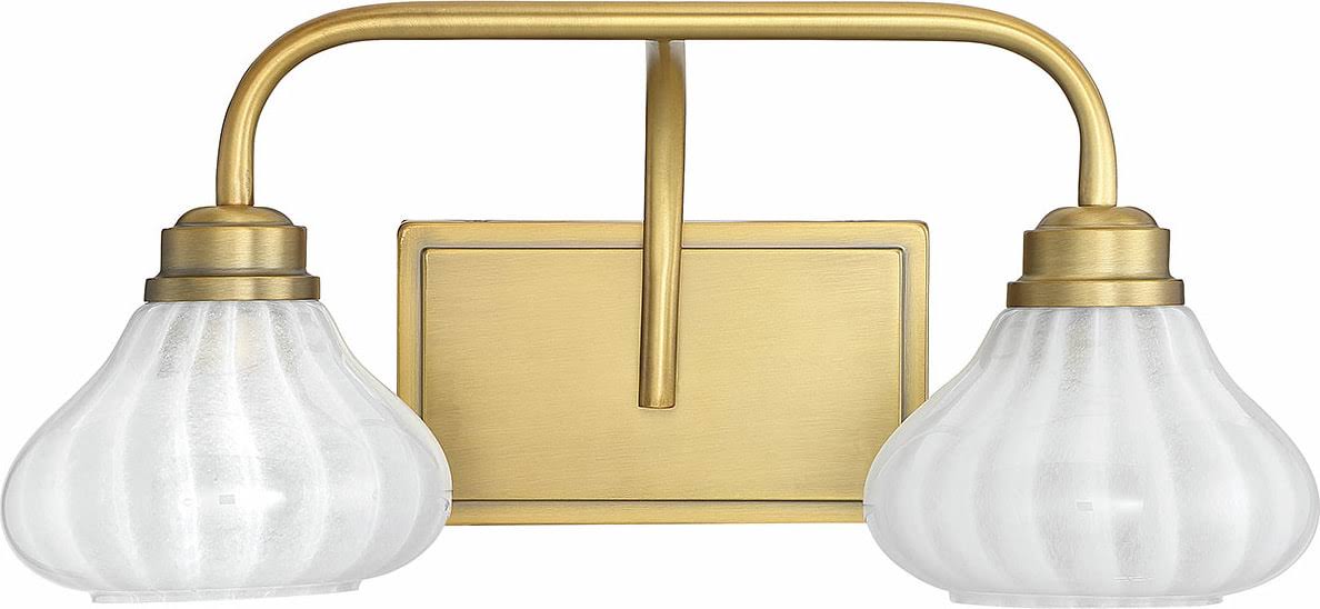 Savoy House 8-2410-2-322 Darlington Warm Brass 2 Light Bath