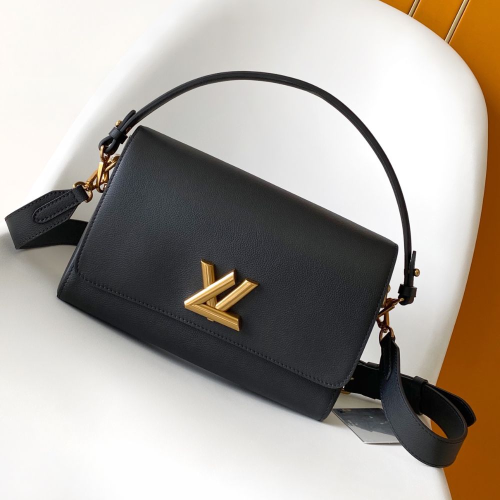 [Premium Quality] – Louis Vuitton Soft Twist Black 10.6 Inches M24639