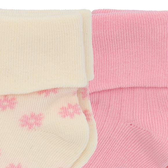 Topomini Pure Collection 2 Paar Newborn Socken mit Umschlagbündchen