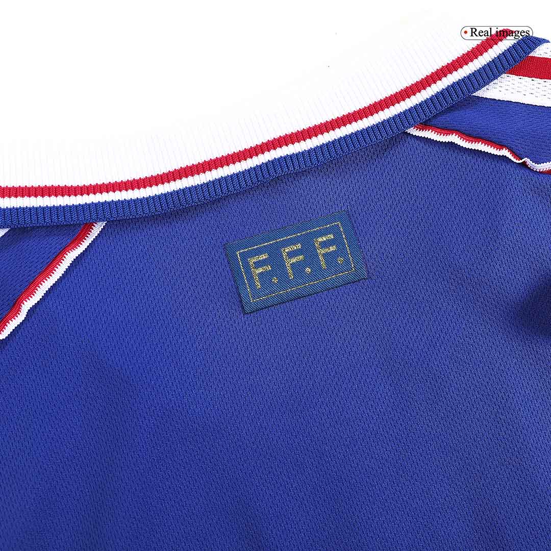 Retro Soccer Jersey HENRY #12 France Home 1998