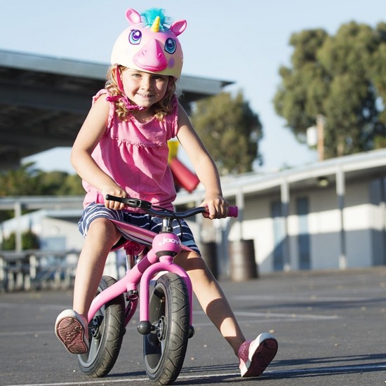 Bicycoo Pedal-less Toddler Balance Bike Balance, Without the Training Wheels, Pink