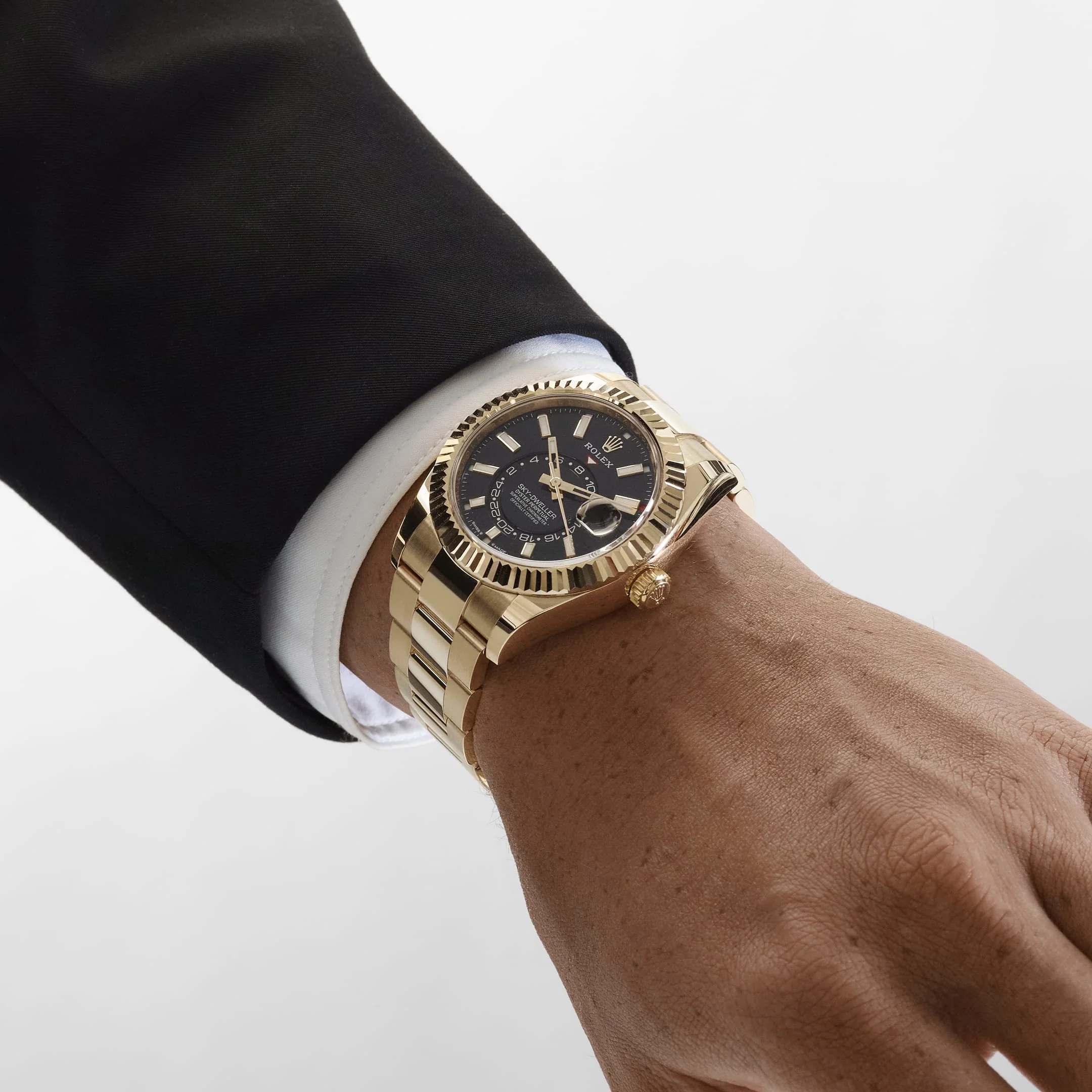 Rolex Sky-Dweller 336938 Yellow Gold Black Dial Oyster (2024)