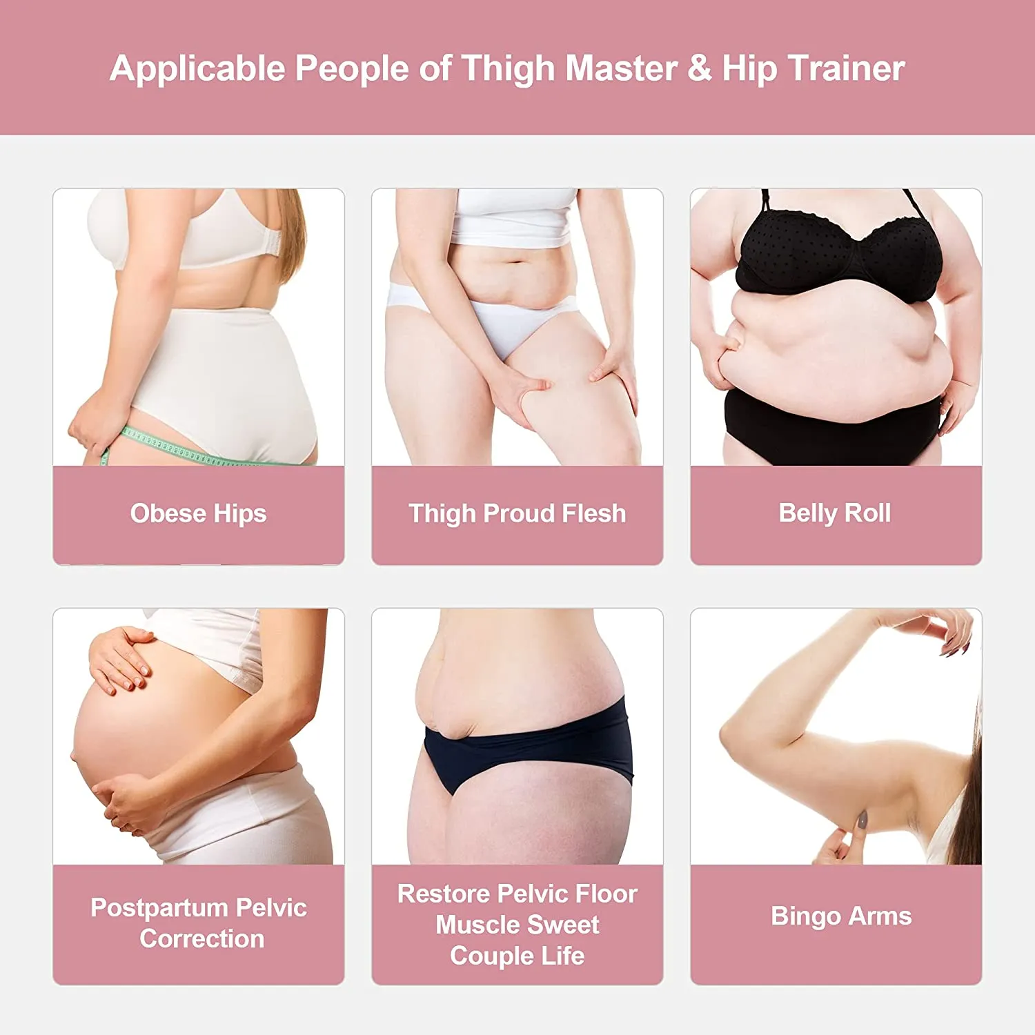 2024 New Thigh Master Hip Legs Trainer Exercises Tool For Muscle Training Body Builder Helper