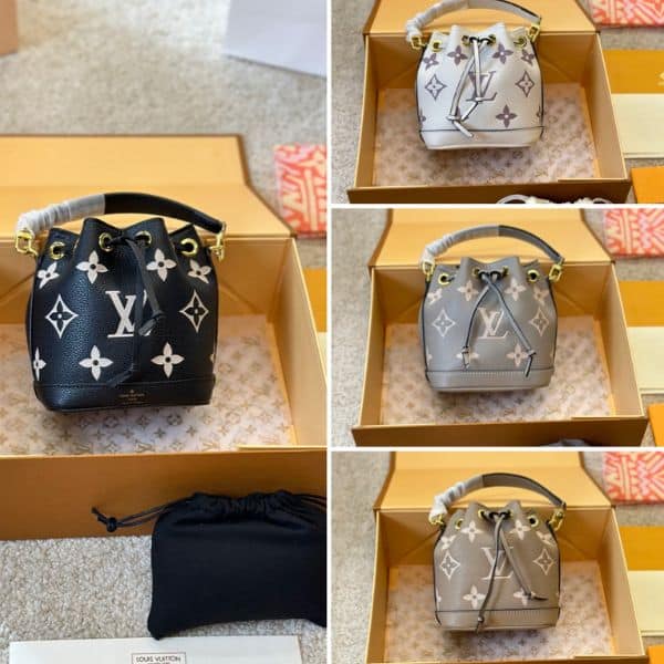 Louis Vuitton Nano No  Bag Monogram Beige 16Cm M46291