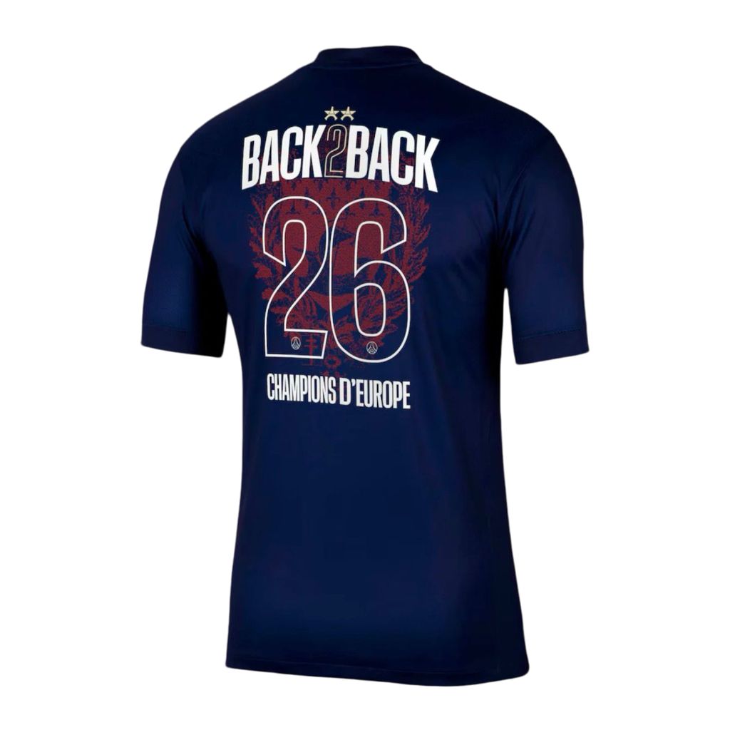 PSG Paris Saint Germain maillot foot domicile 2 étoiles 2025 2026€14.99