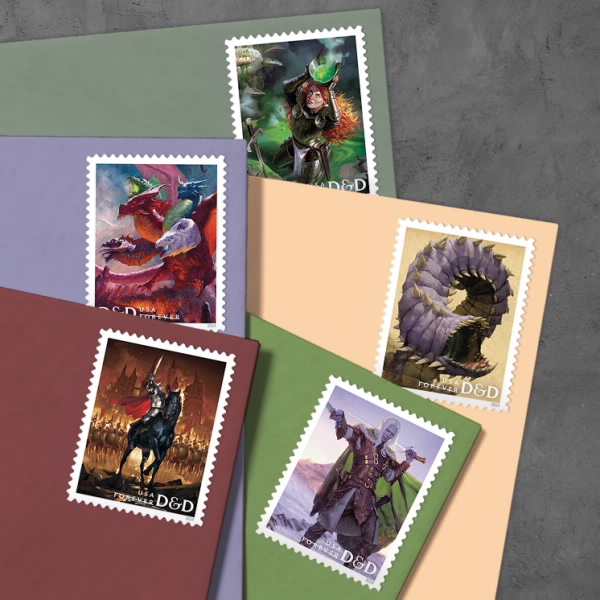 Dungeons & Dragons Stamps 2024