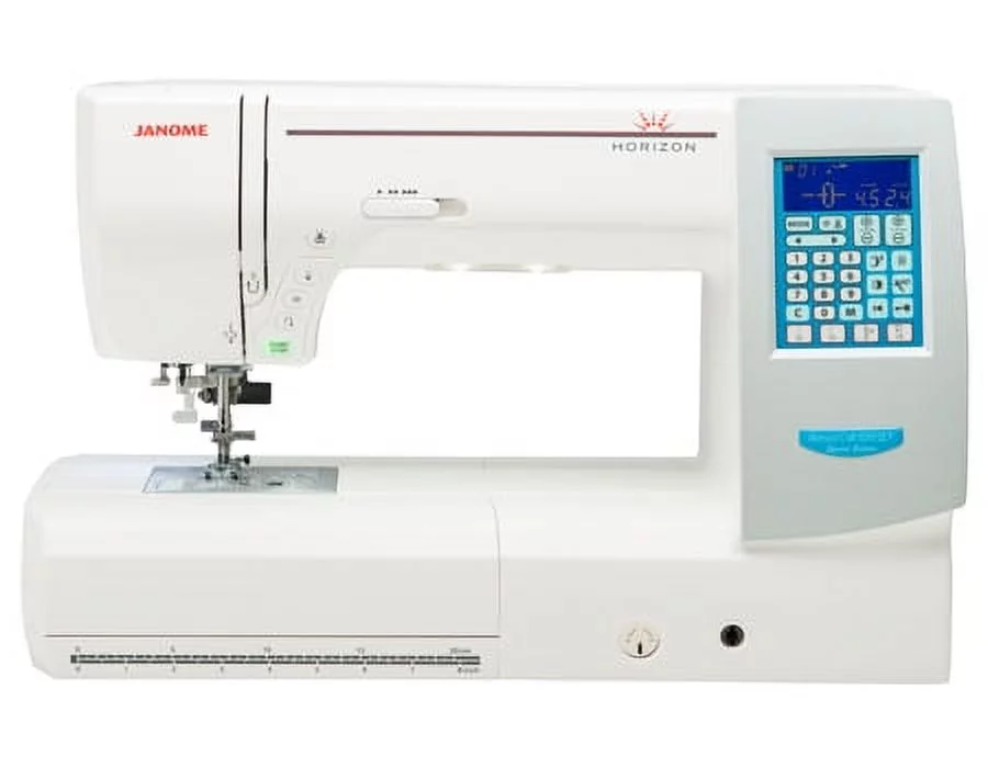 Restored Premium Memory Craft Horizon 8200QCP Special Edition Computerized Sewing Machine + Warranty (Refurbished)
