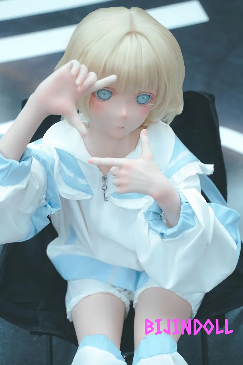 KiraDols Tsumugi #KH003-A Anime 150cm A-cup Blonde Silicone Love Doll